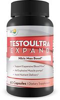 TestoUltra Expand - Nitric Max Boost - Explosive Blood Flow & Muscle Building Support - Increase Circulation - Increase Nutrient Delivery - Explosive Muscle Pumps - Pre Workout Nitric Oxide Booster