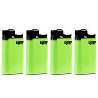 4 Djeep Green Neon/Hot Body Lighters