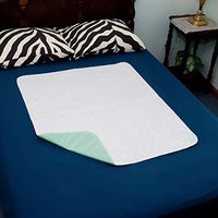 Reusable Waterproof Bed Incontinence Pad - 24 x 34 Inch Washable Mattress Protector Sheet Under pad for Protection-Elderly Seniors, Kid and Pet