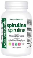Prairie Naturals Organic Spirulina Tablets, 180 Count