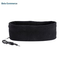 Anti-Noise Sleeping Earphones Bundle, Music Headband Sleep Mobile Headphone for iPhone and Android (Black)