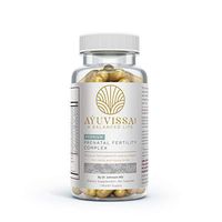Ayuvissa Fertility PreNatal Vitamins Balances Hormones, Regulates Cycles, Aids Ovulation, Plant Based and Physician Formulated by Dr Johnson MD, 100% Guaranteed