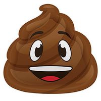 Poop Emoji Paper Plates, 24 ct