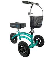 KneeRover Jr - Small Adult and Kids All Terrain Knee Scooter Crutches Alternative in Coastal Teal