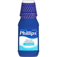 Milk Of Mag Reg Size 12z Phillips Milk Of Magnesia Laxative & Antacid In Original Flavor
