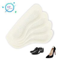 Heel Shoe Pads,10 Pairs Self-Adhesive Heel Liner for Women and Men Against Heel Rubbing and Blister,Prevent Shoes from Slipping Out