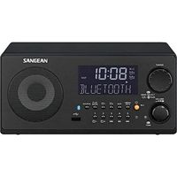 Sangean WR-22 Desktop Clock Radio - 7 W RMS - Mono