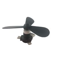 4 Pack Portable 4 in 1 Mini USB Fan Cell Phone Fan Powerfull Hanldheld Mini Fan for Samsung Glaaxy Note 9,Note 8 S9 iPhone/iPad and Android Type-C, Android Micro-USB Phones(4 in 1)