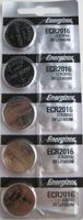 Replacement Batteries Energizer CR2016 for Cayeye, Sigma, Knog, Planet Bike & Mnay Others. Card of 5.