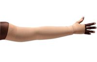 Lympediva Bei Chic Compression Armsleeve Only (hand not included) Short 20-30 mmHg Large with Diamond Band
