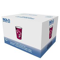 Solo OF8BI-0041 8 oz Bistro SSP Paper Hot Cup (Case of 500)