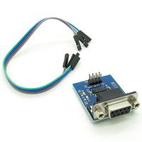 Serial Port Converter Module RS232 to TTL Female Serial Port for Equipment Upgrades MAX3232 Root Module Connecter