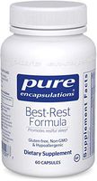 Pure Encapsulations - Best-Rest Formula - Hypoallergenic Supplement for Restful Sleep - 60 Capsules