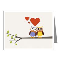 Note Card Owl Love