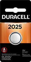 Duracell - 2025 3V Lithium Coin Battery - long lasting battery - 1 count