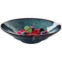 AXZHYX Bowl European Open Noodle Bowl Deep Dish Lasha Bowl Home Fruit Bowl Underglaze Hotel Tableware Home Noodles Boiled Fish Soup Bowl
