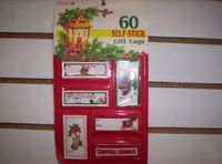 Christmas Gift Tag Stickers (Pack of 60)