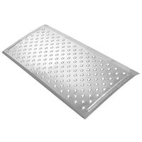Silver Spring 2-5/8" High Aluminum Threshold Ramp, Punch Plate Surface, 16" L x 36" W