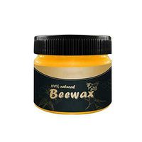 Gift2U Wood Seasoning Beewax, 2.3oz Cosmetic Grade, Triple Filtered Bees Wax Great for Furniture, Floor, Tables, Chairs, Cabinets