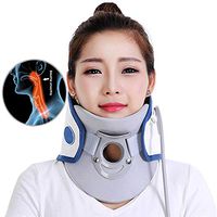 Inflatable Cervical Neck Traction Device, Adjustable Neck Brace Collar Medical Therapy Unit, Release Chronic Neck Pain Home Multifunction Correction Improve Spine