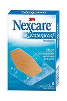 3M Adhesive Strip Nexcare Plastic 2.375 X 2.5" Knee / Elbow Clear (#581-08, Sold Per Box)