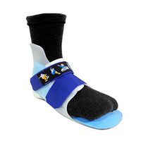 SmartKnit Kids Seamless SMO Interface Socks (Black, Small)