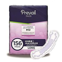 Prevail Bladder Control Pad, Maximum, Long - Case of 156