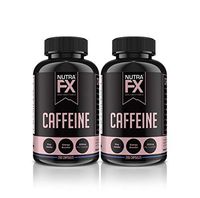 FX Supplements Caffeine Pills - 200mg, 200 Count (2-Pack)