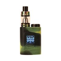 1 PCS Smok Alien Baby 85W Protective Gel Skin Case Cover Sleeve Wrap Fits 85 Watt Smoktech AL85,Black&Green