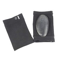 Healifty Orthotic Insoles Arch 1 Pair of Arch Support Pads Plantar Fasciitis Massage Cushion Elasticity Foot Pads (Black)