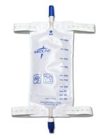 Medline Leg Bag Twist-Valve Straps - Large, 32 Ounce / 48 Total Size Large, 32 Ounce, 48 Total