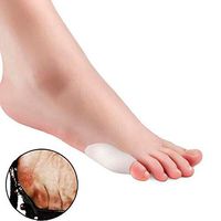 New 2Pair Foot Care Silicone Gel Toe Spreader Claw Hammer Bunion Hallux Valgus High Heel Pain Relief Cushion Padspin