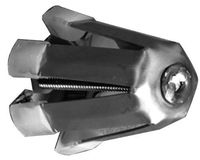 Bobrick 251-4 WingIt Stainless Steel Grab Bar Fastener, 300 lbs Load Capacity, For 2-1/2" and 3-1/2" or Deeper Hollow Wall