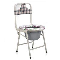 WDDMFR Stable Commode Chair Liners,Collapsible Safety Sturdy Waterproof The Elderly Bath Chair Bathroom Potty Chair Suitable for People with Reduced Mobility use