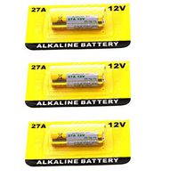 3X Exell EB-27A Alkaline 12V Battery Replaces27A, A27, B-1, CA22, EL-812, EL812, G27A, GP27A, L828, MN27, R27A Fast USA Ship