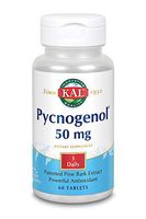 KAL 50 Mg Pycnogenol Tablets, 60 Count