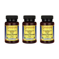Swanson Standardized Hawthorn Phytosome 300 mg 60 Veg Caps 3 Pack