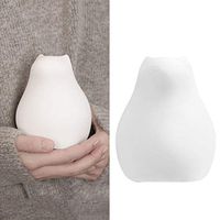 Healifty Cute Winter Water Bags Portable Warm Water Bag (White)