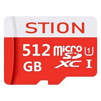 512GB Micro SD Card High Speed Class 10 Micro SD SDXC Card with Adapter (512GB)
