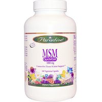 Paradise Herbs, MSM, 1000 mg, 180 Veggie Caps - 2pc
