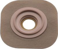 Hollister New Image Pre-Sized Convex Flextend Skin Barrier with Floating Flange and without Tape 7/8" Stoma Opening Square Shape (Box of 5 Each)