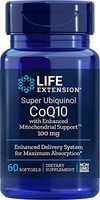Super Ubiquinol CoQ10 with Enhanced Mitochondrial Support 100mg 60 Softgels (Pack of 2)