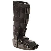 OTC Short Leg Cast High Top Walker Boot, Black, Medium/Tall