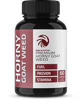Nobi Nutrition Premium Horny Goat Weed Pills for Men and Women - Fuel, Passion and Stamina - Natural Performance and Libido Boost - 60 Capsules
