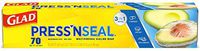Glad Press'n Seal Plastic Food Wrap - 70 Square Foot Roll