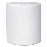 Kimberly Clark 50606 Scott Hard Roll Paper Towels, 8" x 600' Roll, White, Poly-Bag Protected (1 Individual Roll of 600')