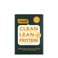 Nuzest Clean Lean Protein - Premium Vegan Protein Powder, Plant Protein Powder, European Golden Pea Protein, Dairy Free, Gluten Free, GMO Free, Naturally Sweetened, Smooth Vanilla, 10 Count