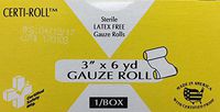 Certi-Gauze Roll (230-091) 3" x 6 yds. #631