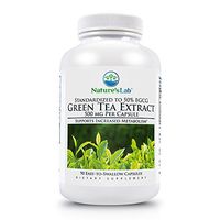 Green Tea Extract with Egcg - 500mg - 90 Capsules (3 Month Supply) Powerful Antioxidants, Weight Support, Energy, Polyphenols, Egcg
