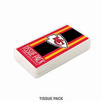 Worthy Promo NFL Kansas City Chiefs Party Favors & Party Supplies Tissue Packs 10-Pack
